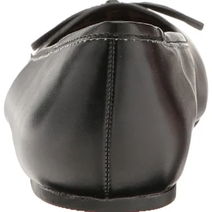 Noir Similicuir ANNA-01 grande taille chaussures ballerines