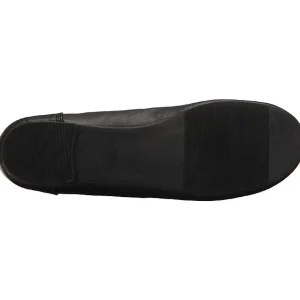 Noir Similicuir ANNA-02 grande taille chaussures ballerines