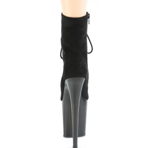 Noir Suédine 20 cm FLAMINGO-1020FST bottines de striptease
