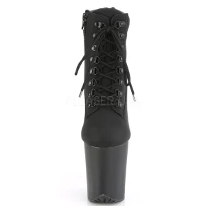 Noir Suédine 20 cm FLAMINGO-800TL bottines pleaser plateforme
