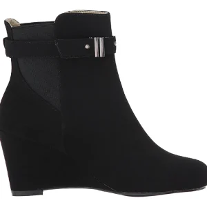 Noir Suede 7,5 cm KIMBERLY-102 grande taille bottines femmes