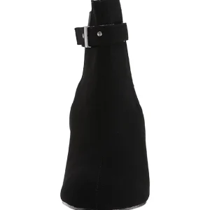 Noir Suede 7,5 cm KIMBERLY-102 grande taille bottines femmes