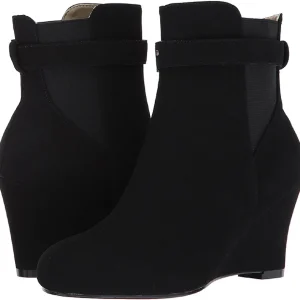Noir Suede 7,5 cm KIMBERLY-102 grande taille bottines femmes