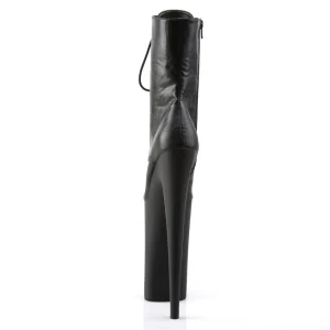 Noir Vegan 25,5 cm BEYOND-1020 talons très hauts - bottines plateforme extrême