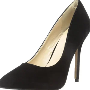 Noir Velours 13 cm AMUSE-20 Escarpins Talons Aiguilles Hommes
