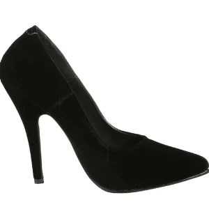 Noir Velours 13 cm SEDUCE-420 escarpins à bout pointu