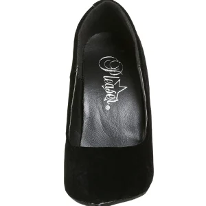 Noir Velours 13 cm SEDUCE-420 escarpins à bout pointu
