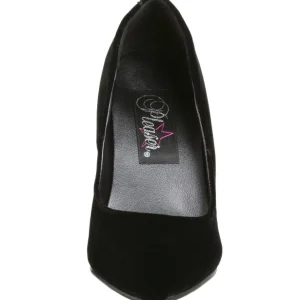 Noir Velours 10 cm VANITY-420 escarpins à bout pointu