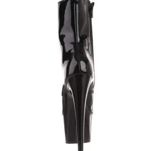 Noir Verni 18 cm ADORE-1020 bottines plateforme pour femmes