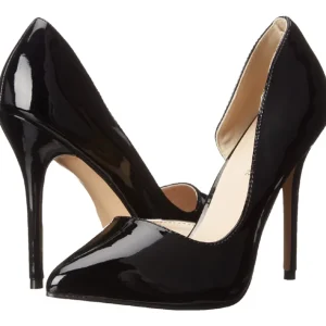 Noir Verni 13 cm AMUSE-22 Chaussures Escarpins Classiques