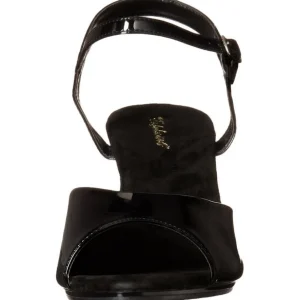 Noir Verni 8 cm BELLE-309 Sandales Femme a Talon
