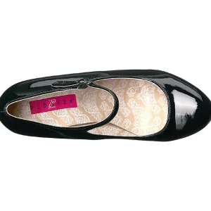 Noir Verni 13,5 cm CHLOE-02 grande taille escarpins femmes