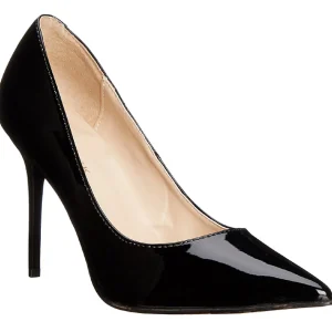 Noir Verni 10 cm CLASSIQUE-20 escarpins à talon aiguille bout pointu