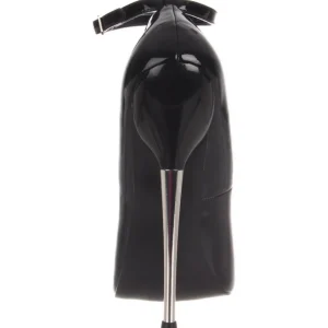 Noir Verni 16 cm DAGGER-12 Fetish Talons Aiguilles Escarpins