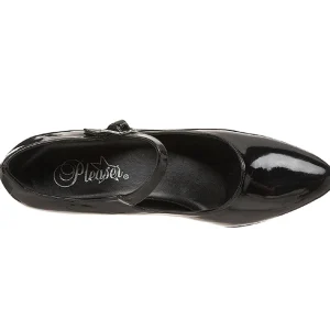 Noir Verni 8 cm DIVINE-440 escarpins à talons hauts