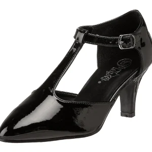 Noir Verni 8 cm DIVINE-415W Escarpins Talons Hauts Hommes