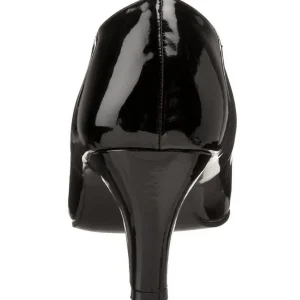 Noir Verni 8 cm DIVINE-420W Escarpins Talons Hauts Hommes