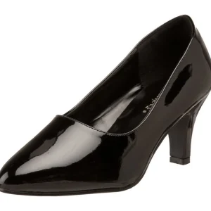 Noir Verni 8 cm DIVINE-420W escarpins à talons hauts