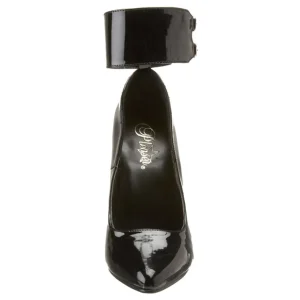 Noir Verni 15,5 cm DOMINA-434 Escarpins Talons Aiguilles Hommes