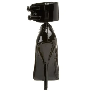 Noir Verni 15,5 cm DOMINA-434 Escarpins Talons Aiguilles Hommes