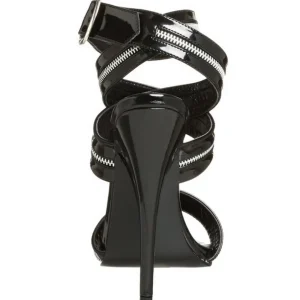 Noir Verni 15 cm DOMINA-119 high heels sandales femmes