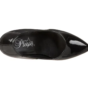 Noir Verni 10 cm DREAM-420 escarpins à talons hauts