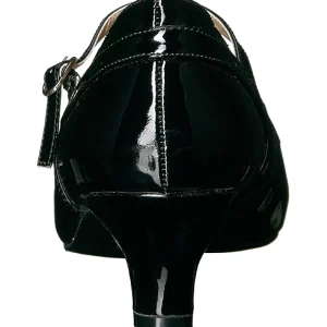 Noir Verni 5 cm FAB-425 grande taille escarpins femmes