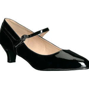 Noir Verni 5 cm FAB-425 grande taille escarpins femmes