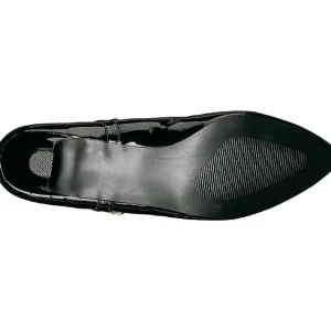 Noir Verni 5 cm FAB-425 grande taille escarpins femmes