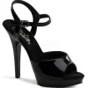 Noir Verni 13 cm Fabulicious LIP-109 Plateforme Haut Talon