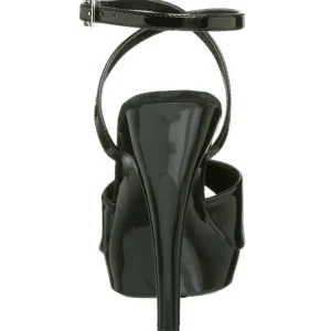 Noir Verni 13 cm Fabulicious LIP-125 Plateforme Haut Talon