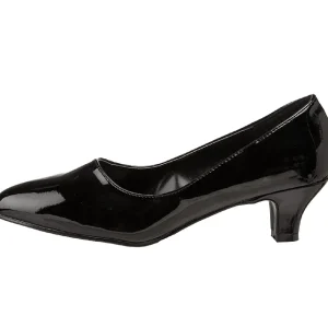 Noir Verni 5 cm FAB-420W Escarpins Talons Hauts Hommes