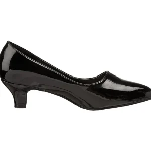 Noir Verni 5 cm FAB-420W Escarpins Talons Hauts Hommes