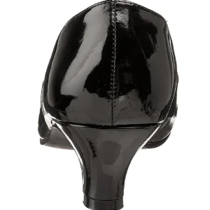 Noir Verni 5 cm FAB-420W escarpins à talons hauts