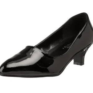 Noir Verni 5 cm FAB-420W escarpins à talons hauts