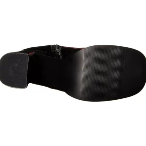Noir Verni 8 cm GOGO-3000 bottes cuissardes hommes