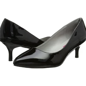 Noir Verni 6,5 cm KITTEN-01 grande taille escarpins femmes