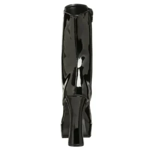 Noir Verni 13 cm Pleaser ELECTRA-1020 Plateforme Bottines