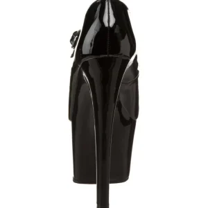 Noir Verni 18 cm Pleaser SKY-387 Escarpins Haut Talon