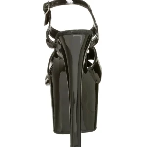Noir Verni 18 cm Pleaser SKY-330 Plateforme Haut Talon