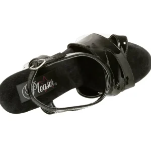 Noir Verni 18 cm Pleaser SKY-330 Plateforme Haut Talon