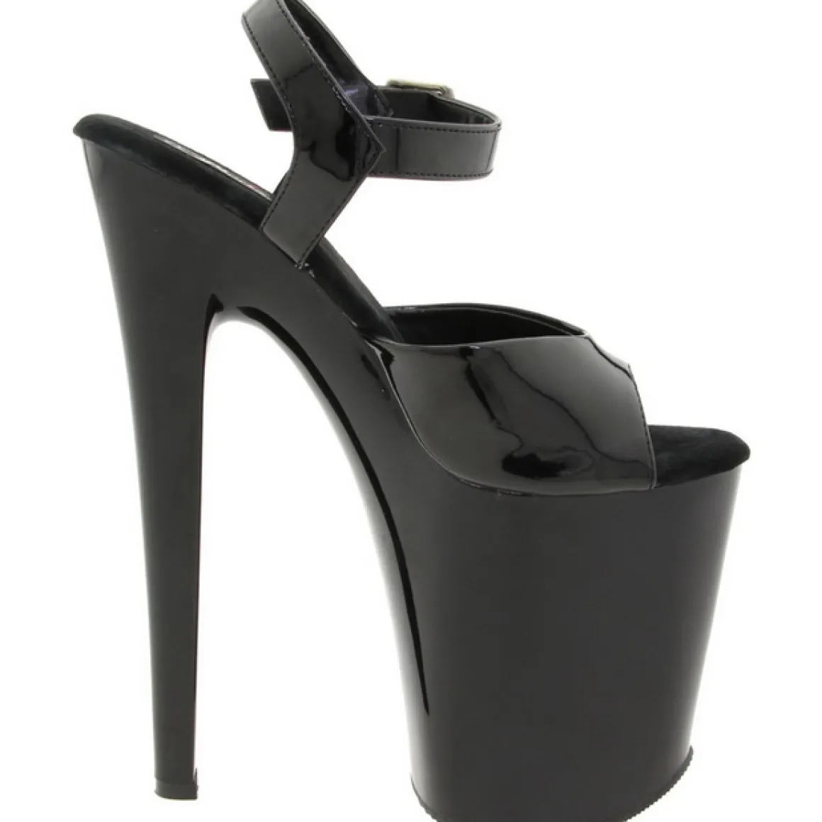 noir_verni__cm_pleaser_xt_2.webp Noir Verni 20 cm Pleaser XTREME-809 Talons Aiguilles Plateforme