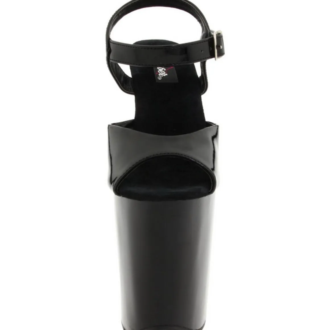 noir_verni__cm_pleaser_xt_3.webp Noir Verni 20 cm Pleaser XTREME-809 Talons Aiguilles Plateforme
