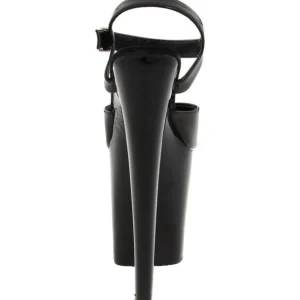 Noir Verni 20 cm Pleaser XTREME-809 Talons Aiguilles Plateforme
