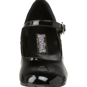 Noir Verni 5 cm SCHOOLGIRL-50 Chaussures Escarpins Classiques