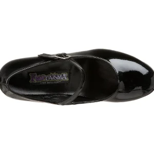 Noir Verni 5 cm SCHOOLGIRL-50 Chaussures Escarpins Classiques