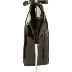 Noir Verni 15 cm SCREAM-12 Chaussures Stilettos Escarpins Femmes