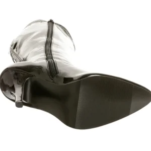 Noir Verni 13 cm SEDUCE-2000 Bottes Femmes pour Hommes