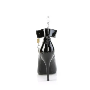 Noir Verni 13 cm SEDUCE-432 Escarpins talons aiguilles hommes
