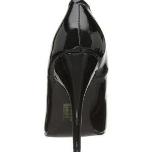 Noir Verni 13 cm SEDUCE-420 escarpins à bout pointu